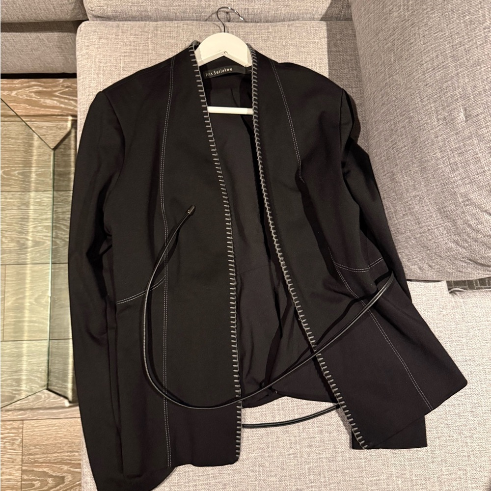 Black Women's Jacket + Skirt